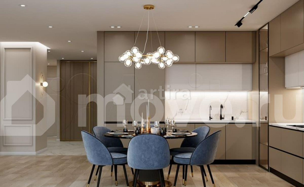 4-комн. апарт-ы, 171 м2, 8/11 эт. Москва - изображение 3