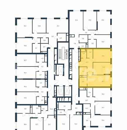 2-комн. квартира, 75 м2, 14/21 эт. Москва