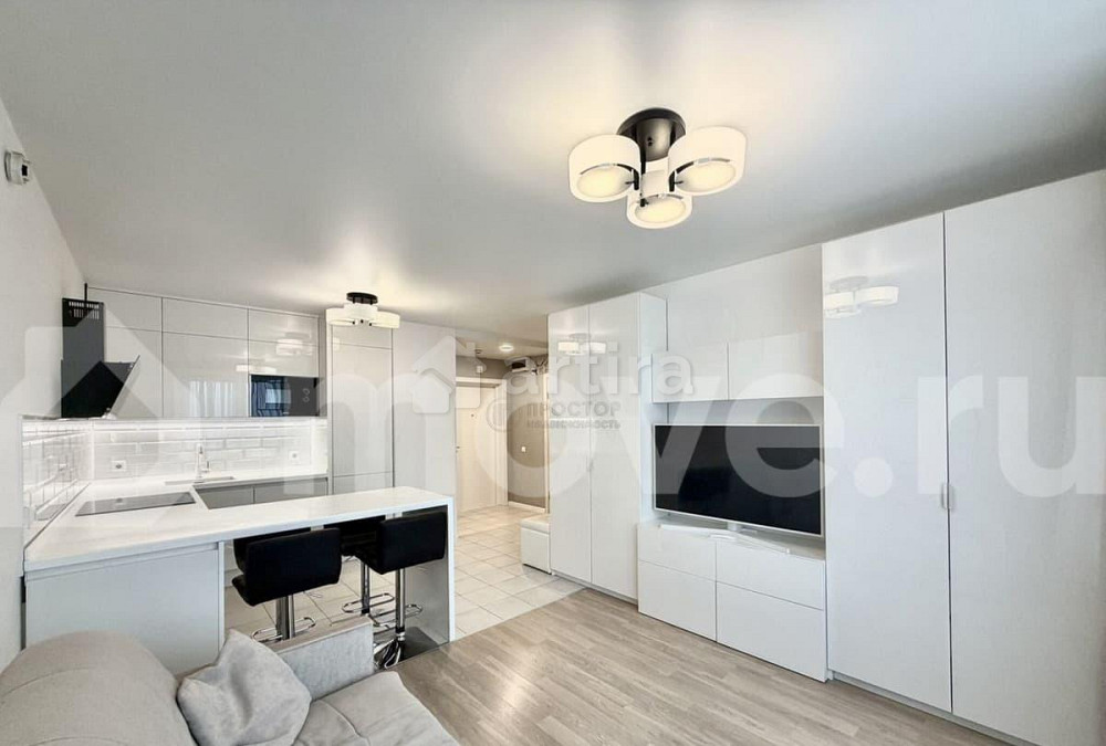 1-комн. квартира, 39.6 м2, 24/25 эт. Москва - изображение 1