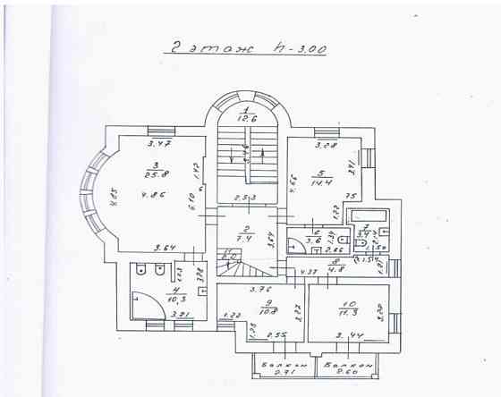 Коттедж, 363 м2, 9.08 сотки, 3 эт. Светлогорск