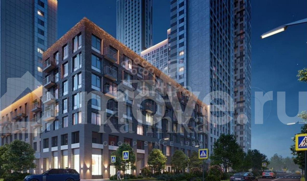 3-комн. квартира, 105 м2, 7/41 эт. Москва - изображение 2