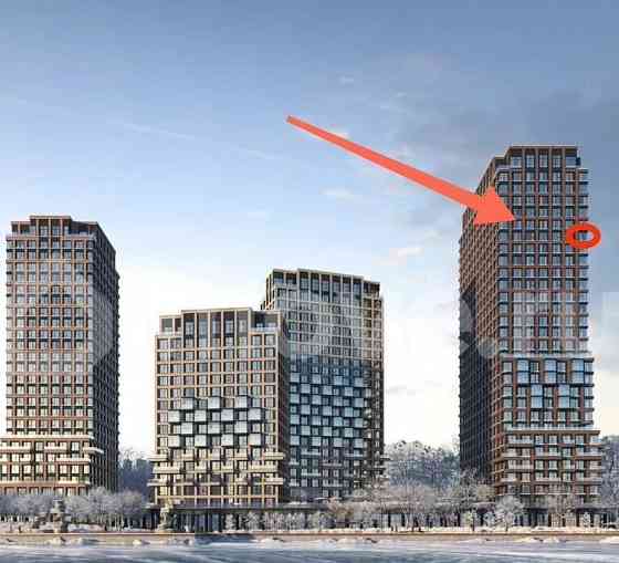 3-комн. квартира, 85.3 м2, 24/29 эт. Москва