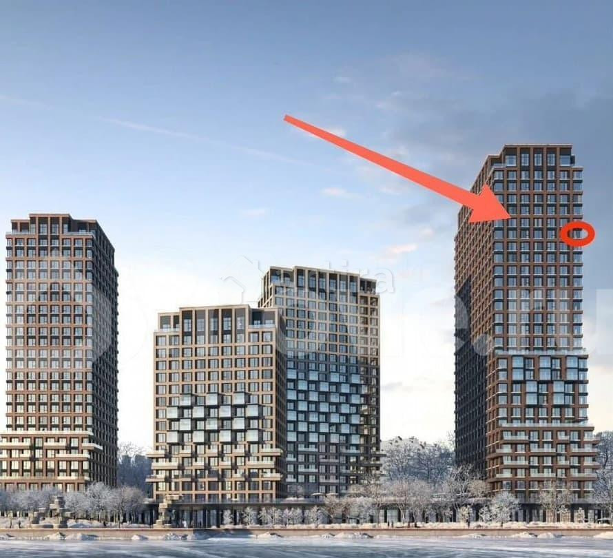 3-комн. квартира, 85.3 м2, 24/29 эт. Москва - изображение 2