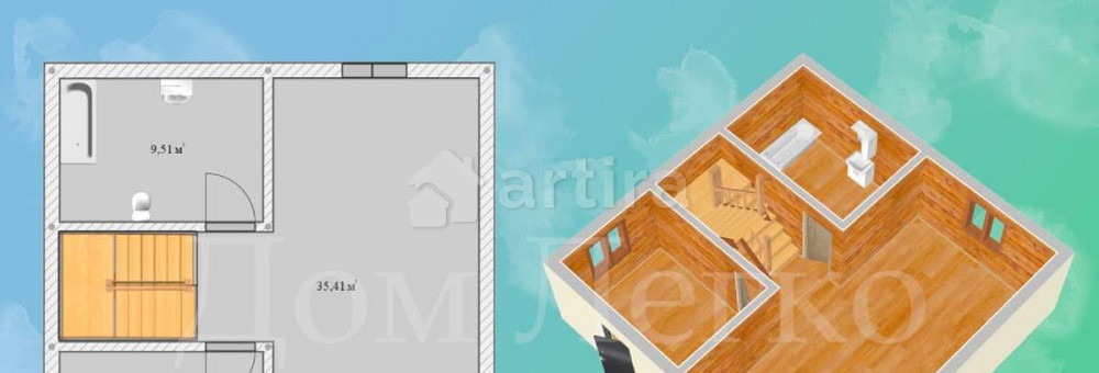 Дом, 110 м2, 5 соток, 2 эт. Ломоносов - изображение 4