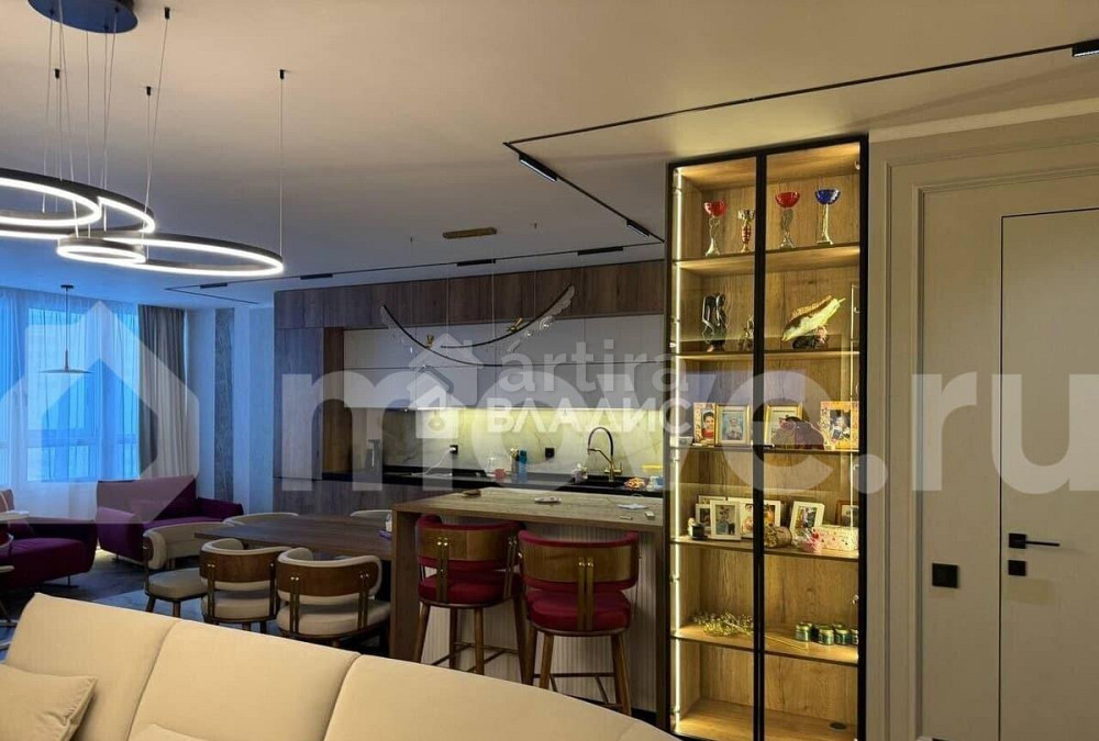 3-комн. квартира, 110 м2, 13/33 эт. Москва - изображение 4