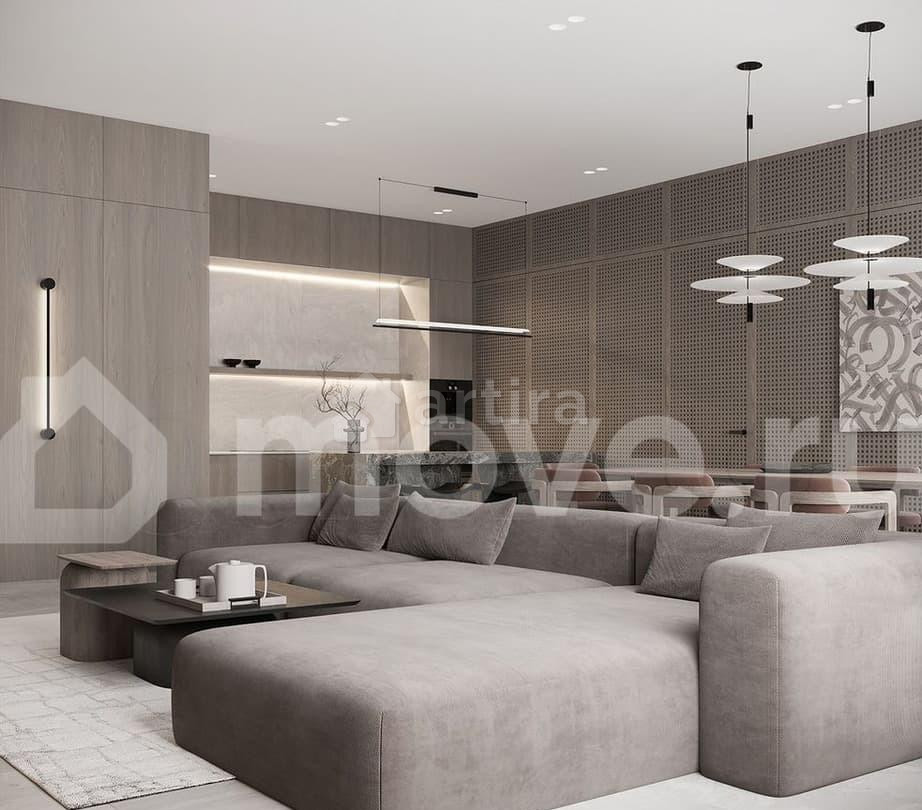 3-комн. квартира, 97 м2, 16/41 эт. Москва - изображение 6