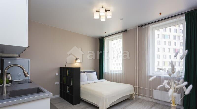 1-комн. квартира, 27 м2, 3/18 эт. Москва - изображение 9