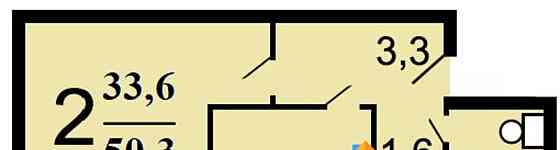 Комната, 19.1 м2, 2/9 эт. Москва