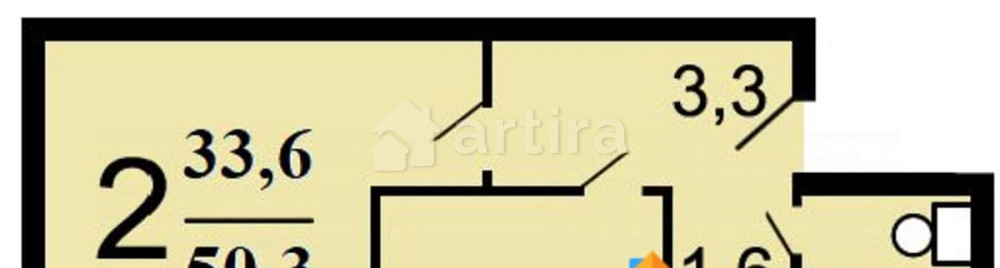 Комната, 19.1 м2, 2/9 эт. Москва - изображение 6