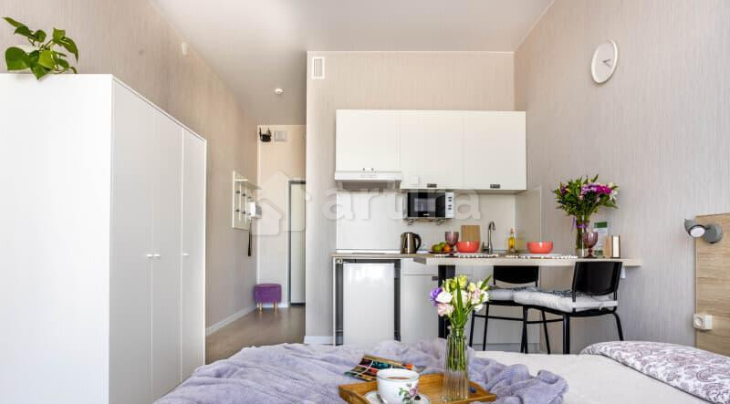 1-комн. апарт-ы, 27 м2, 20/22 эт. Санкт-Петербург - изображение 5