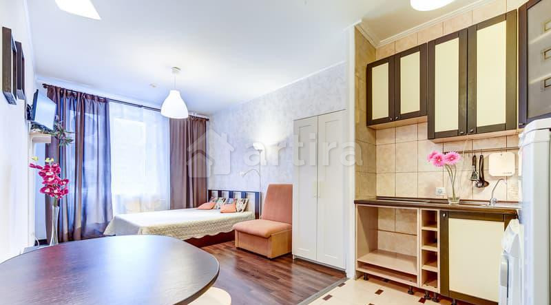 1-комн. квартира, 27 м2, 16/19 эт. Санкт-Петербург - изображение 3