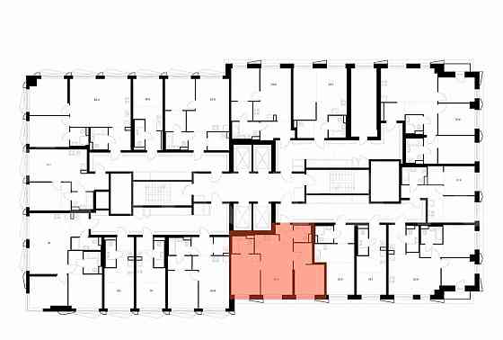2-комн. квартира, 51.5 м2, 12/38 эт. Москва