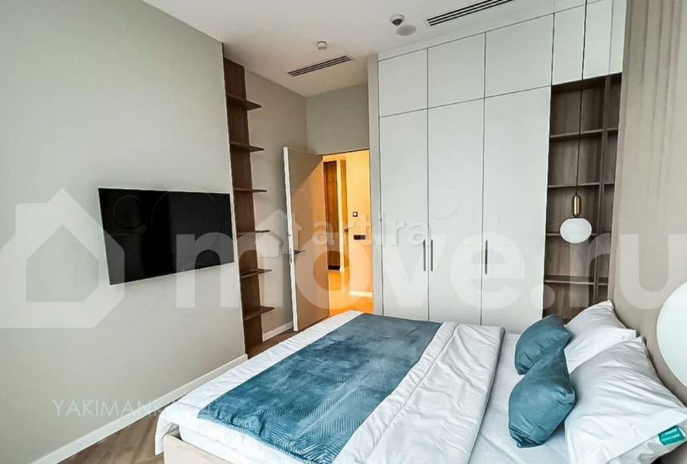 2-комн. апарт-ы, 61 м2, 58/78 эт. Москва - изображение 3