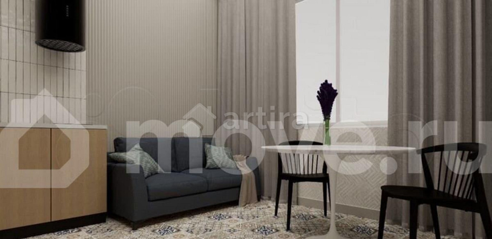 Студия, 27 м2, 1/5 эт. Москва - изображение 3