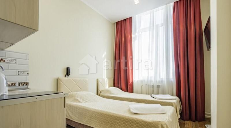 1-комн. апарт-ы, 18 м2, 7/11 эт. Красноярск - изображение 1