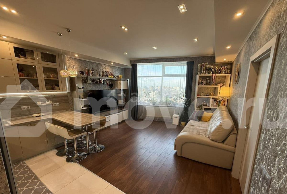 1-комн. квартира, 60.4 м2, 27/56 эт. Москва - изображение 1