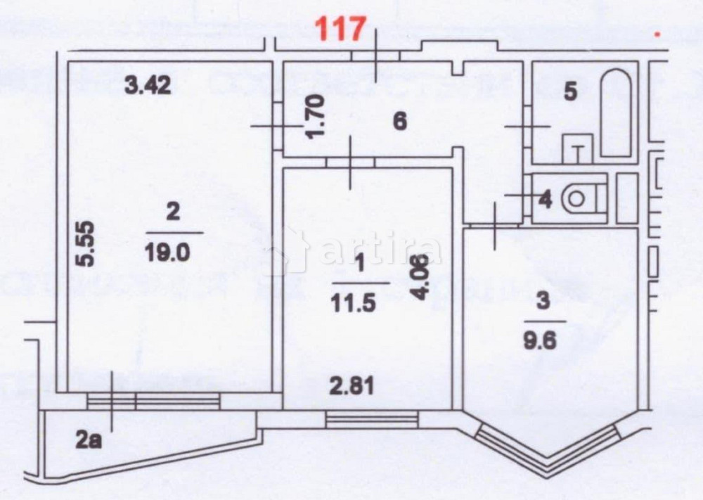 2-комн. квартира, 51 м2, 6/11 эт. Москва - изображение 9
