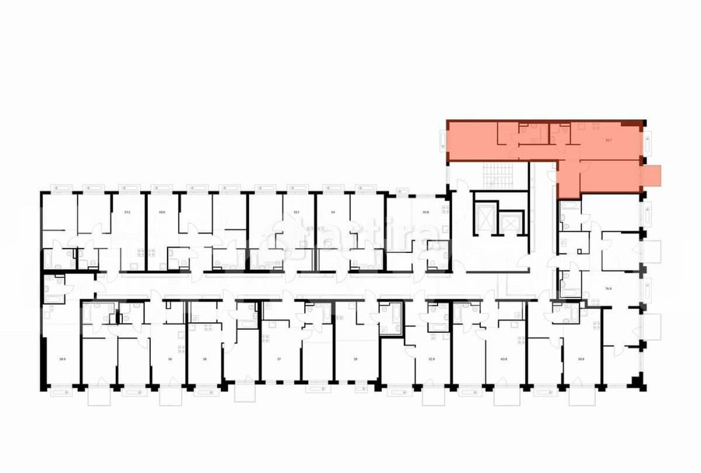 2-комн. квартира, 65.7 м2, 2/13 эт. Зеленоград - изображение 3