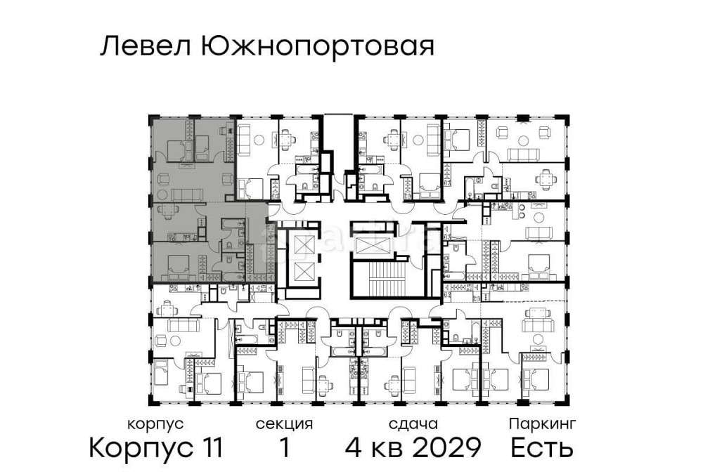 4-комн. квартира, 89.3 м2, 16/16 эт. Москва - изображение 2