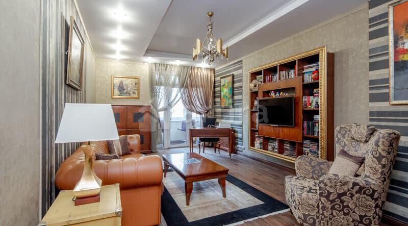 3-комн. квартира, 148 м2, 17/23 эт. Москва - изображение 14