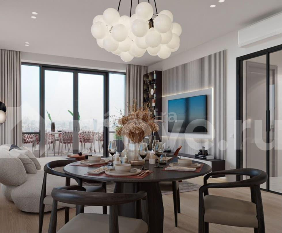 3-комн. квартира, 92 м2, 8/9 эт. Москва - изображение 2