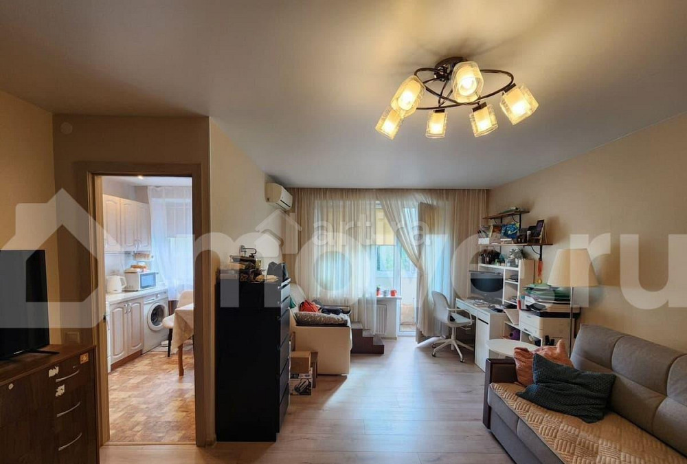 1-комн. квартира, 31.6 м2, 6/9 эт. Москва - изображение 1