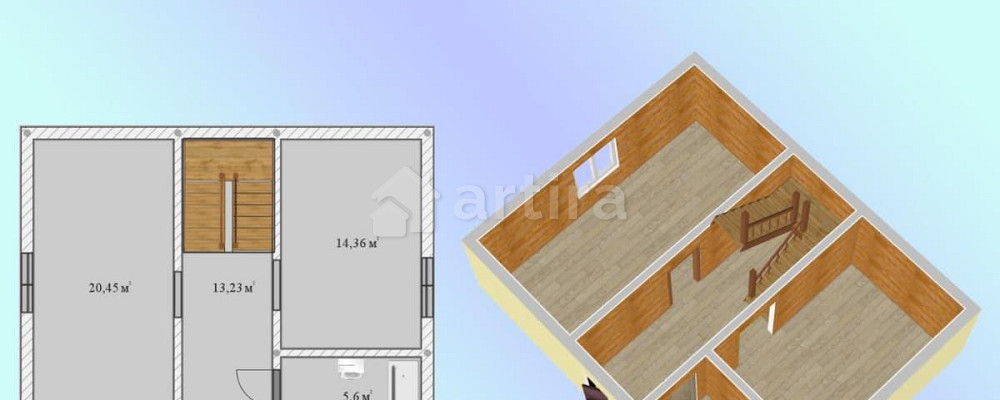 Дом, 110.1 м2, 5.63 сотки, 2 эт. Гатчина - изображение 6