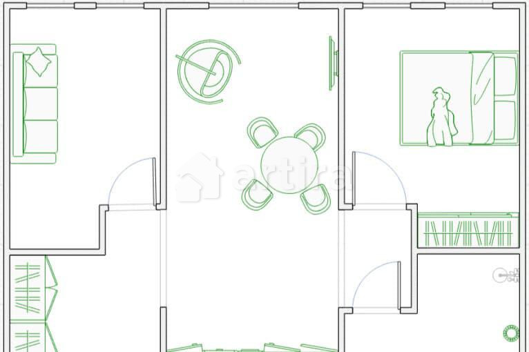 2-комн. квартира, 53 м2, 15/24 эт. Ижевск - изображение 19