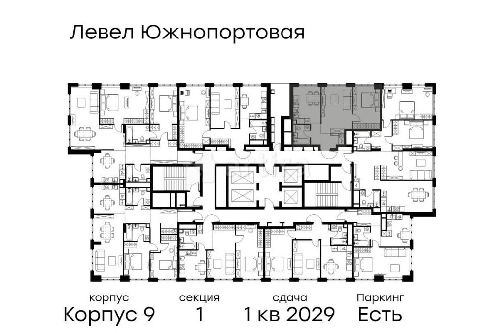 2-комн. квартира, 52.2 м2, 32/49 эт. Москва - изображение 20