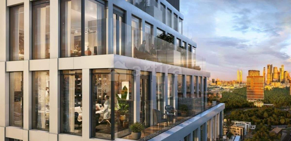 1-комн. апарт-ы, 44 м2, 13/28 эт. Москва - изображение 2