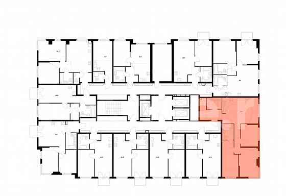 3-комн. квартира, 87.1 м2, 9/12 эт. Москва