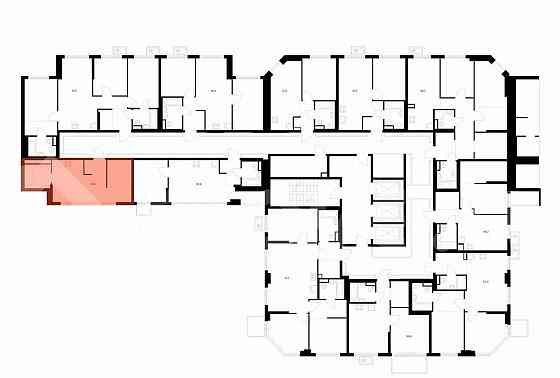 Студия, 28.9 м2, 4/23 эт. Москва