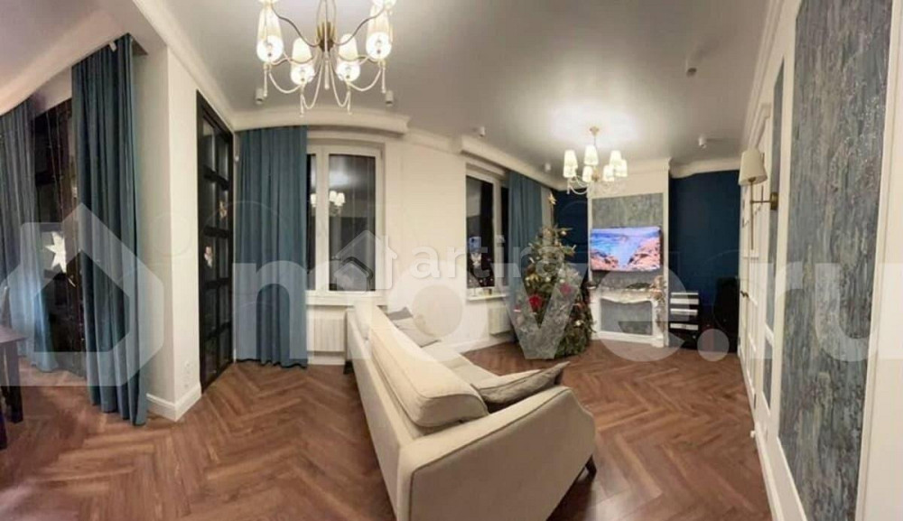 3-комн. квартира, 95.3 м2, 16/17 эт. Москва - изображение 1