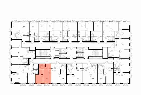 1-комн. квартира, 33.3 м2, 19/30 эт. Москва