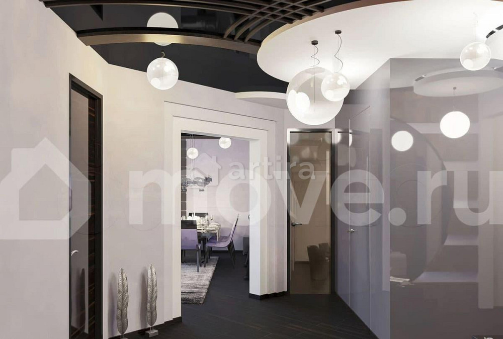 3-комн. квартира, 95.5 м2, 5/7 эт. Москва - изображение 3