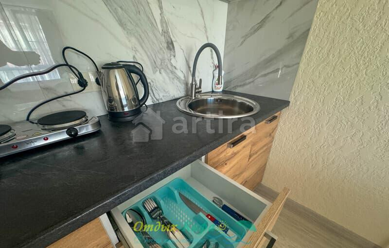 1-комн. апарт-ы, 38 м2, 5/5 эт. Феодосия - изображение 11