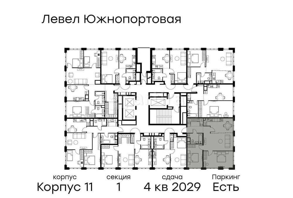 3-комн. квартира, 71 м2, 6/16 эт. Москва - изображение 3