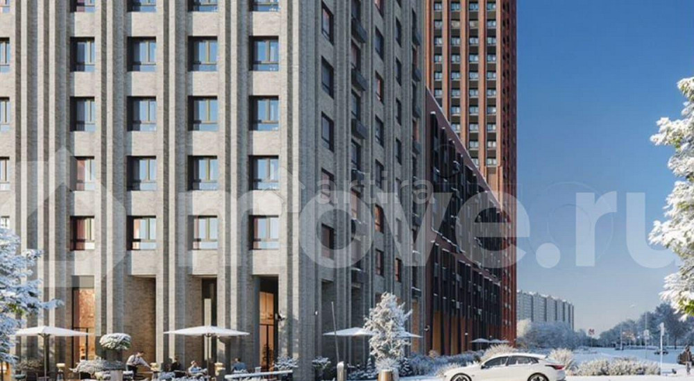 1-комн. апарт-ы, 41.9 м2, 13/30 эт. Москва - изображение 3