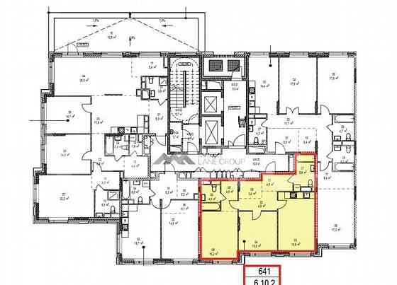 2-комн. квартира, 74.9 м2, 10/11 эт. Москва