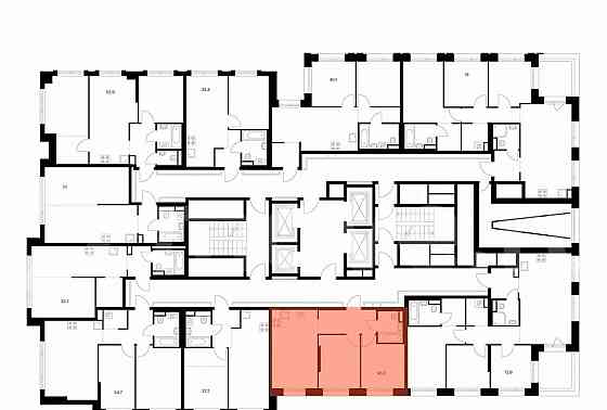 2-комн. квартира, 46.2 м2, 20/29 эт. Москва