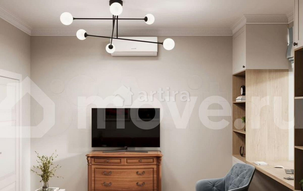 3-комн. квартира, 72.9 м2, 11/17 эт. Москва - изображение 2