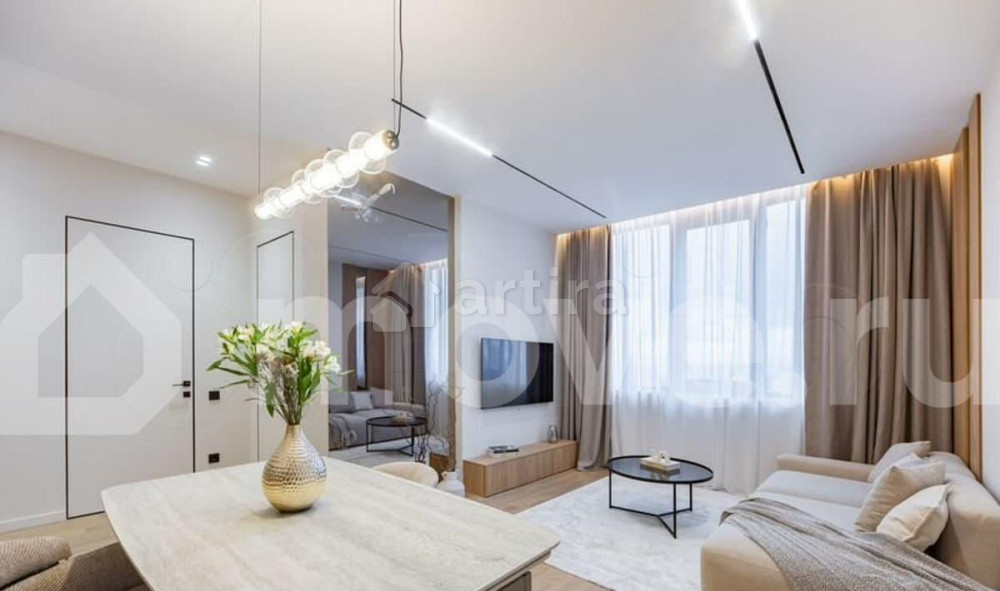 2-комн. квартира, 68 м2, 49/51 эт. Москва - изображение 1