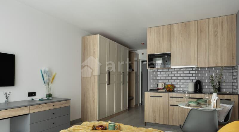 1-комн. апарт-ы, 27 м2, 6/8 эт. Санкт-Петербург - изображение 7