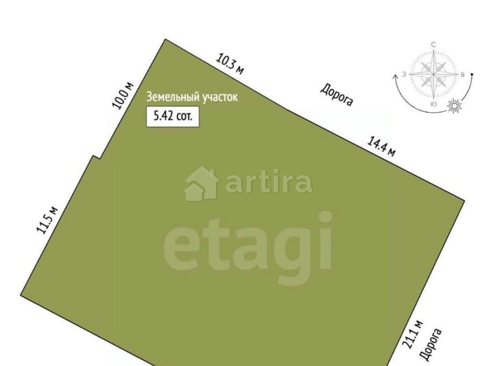 Дом, 42 м2, 2 сотки, 1 эт. Кострома - изображение 1