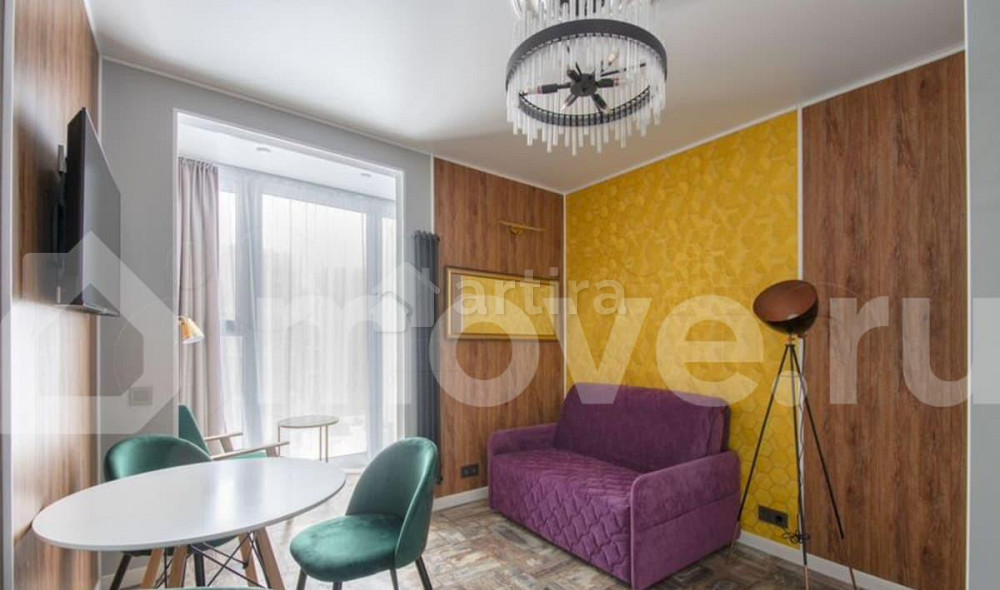 1-комн. квартира, 38.5 м2, 9/19 эт. Москва - изображение 2