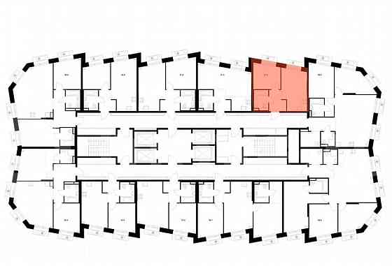 1-комн. квартира, 31.3 м2, 17/22 эт. Москва