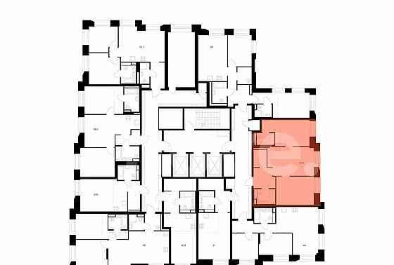 2-комн. квартира, 59.6 м2, 14/18 эт. Москва