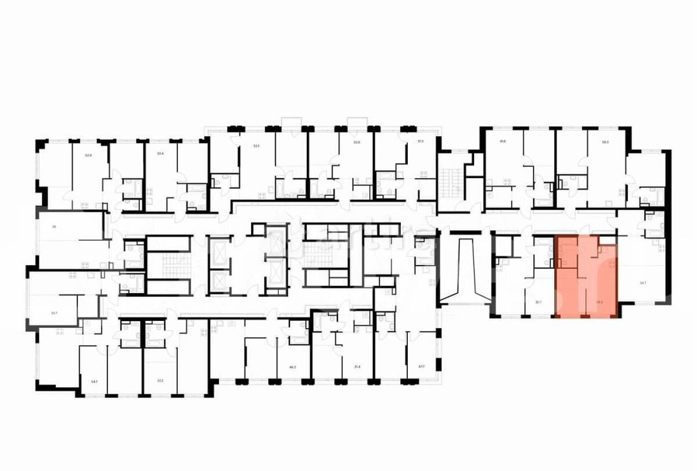 1-комн. квартира, 34.2 м2, 9/29 эт. Москва - изображение 2