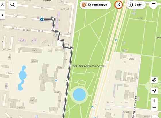 Комната, 15 м2, 8/8 эт. Москва