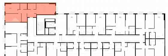 2-комн. квартира, 63.5 м2, 15/16 эт. Москва